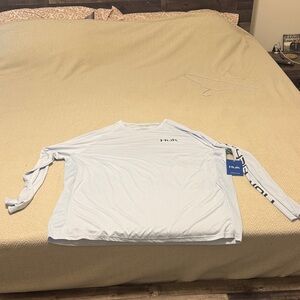 Huk Men's Sky Blue Long Sleeve Tee